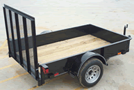 Single Axle, Steel Sides Trailer